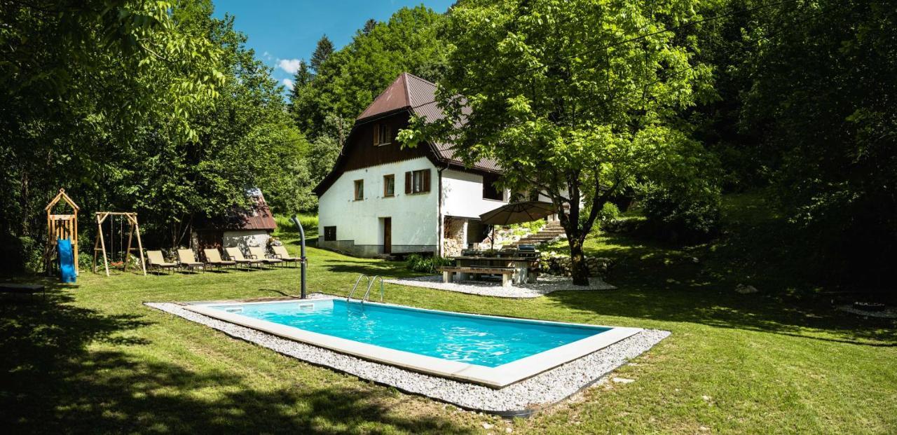 Gorska Vila Mountain Villa Soča Exterior foto