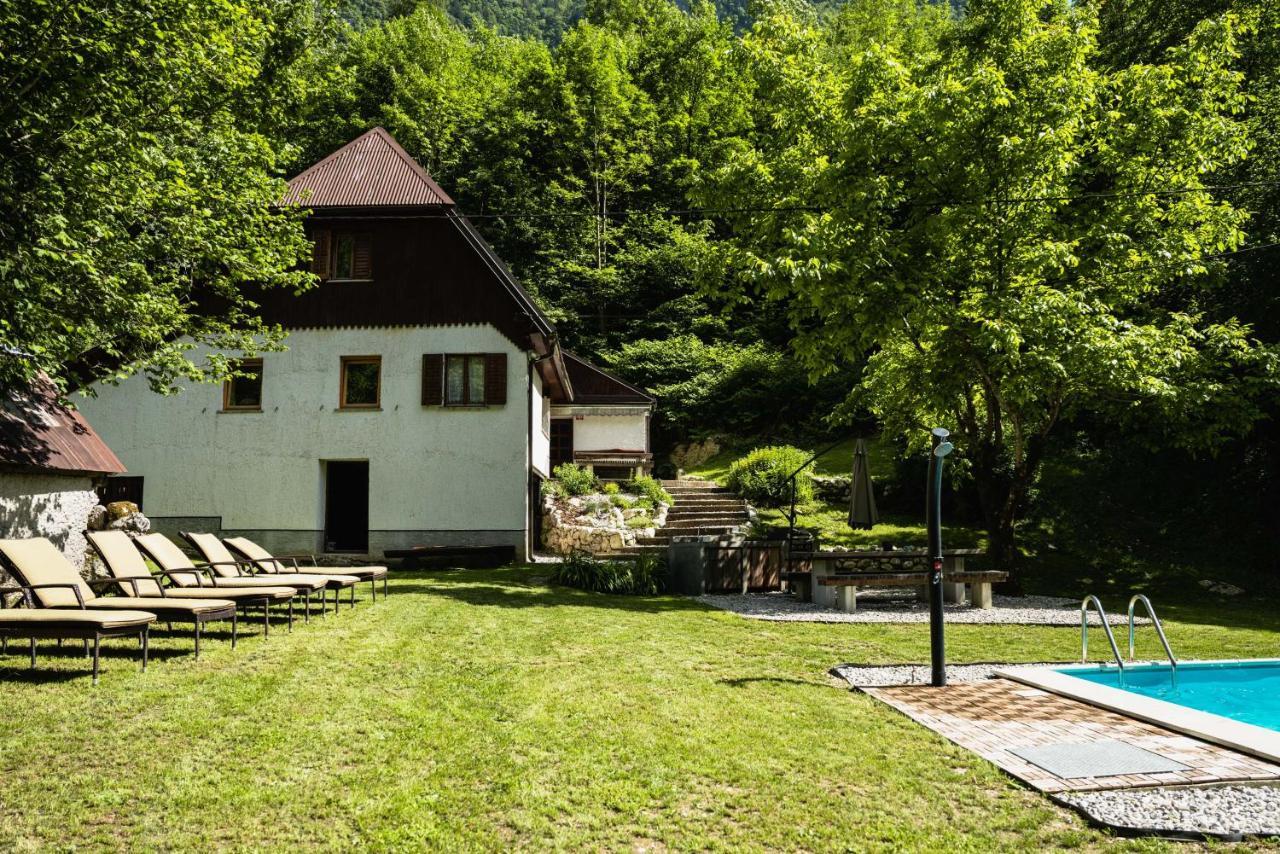 Gorska Vila Mountain Villa Soča Exterior foto